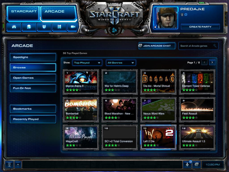 StarCraft II: Торговый ряд (1.5.0) Бета - Аркада